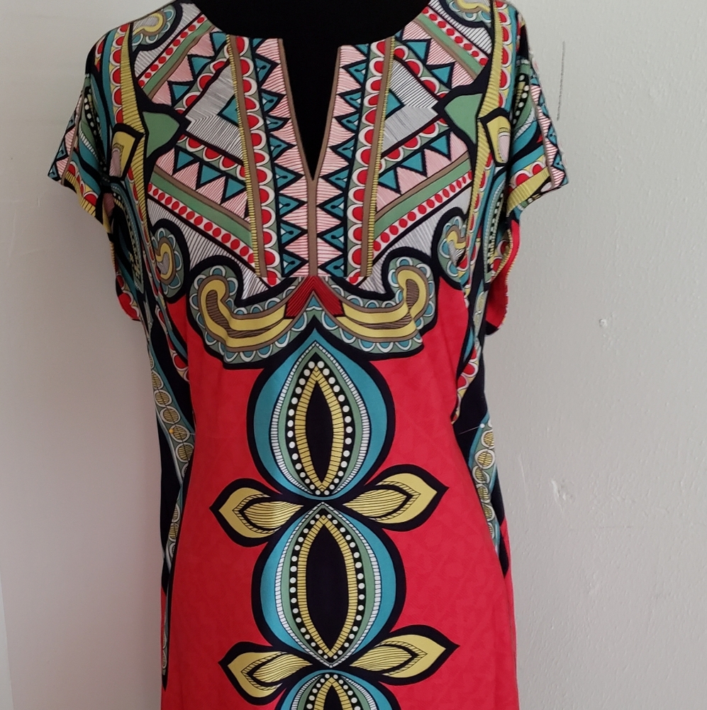 Laundry by Shelli Segal Womens Dress Retro M